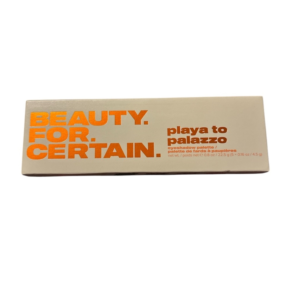 Beauty.For.Certain. Playa to Palazzo Eyeshadow Palette